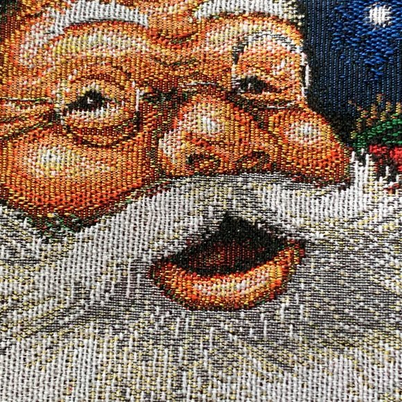 Gorgeous Woven Tapestry Holiday Placemats (6) - Picture 5 of 10